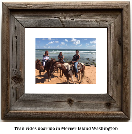 trail rides near me in Mercer Island, Washington